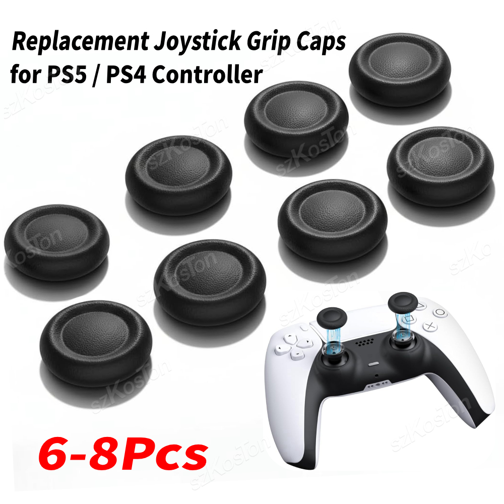 Gaming Accessories Joystick - จอยสติ๊กสำรอง 6-8 ชิ้น สำหรับคอนโทรลเลอร์ PS5/PS4 ปุ่มกันลื่น