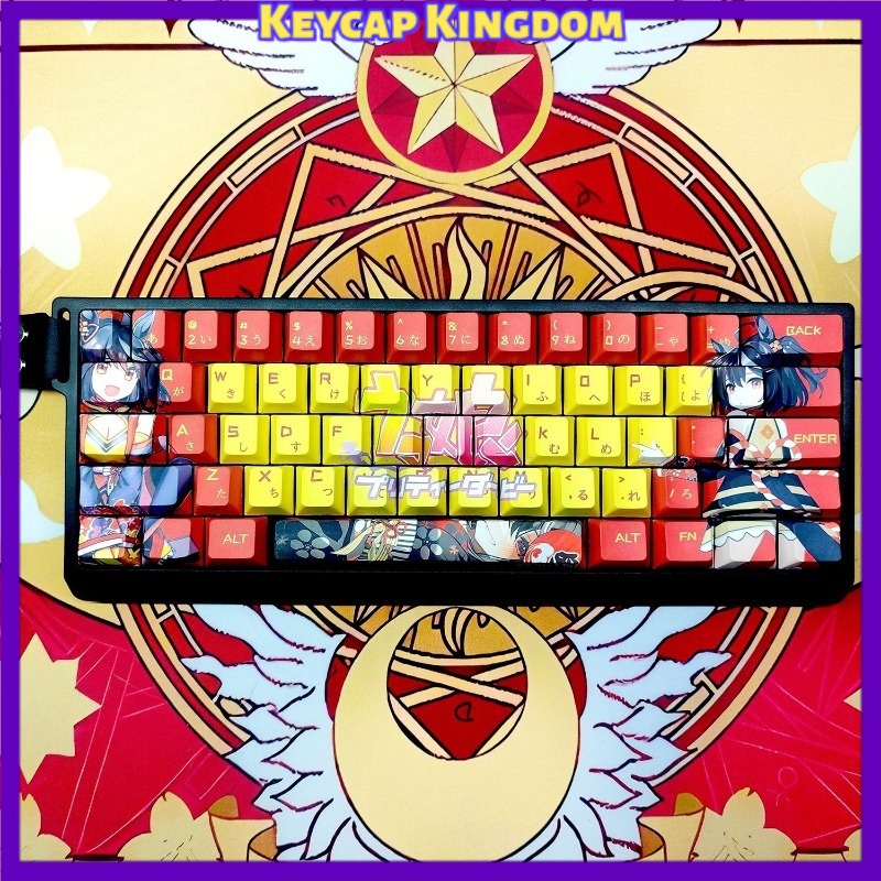 Gaming Accessories Aesthetic - ใหม่อูมา มูเซม พริตตี้ ดาร์บี้ ไซเลนซ์ ซูซูก้าอะนิเมะคีย์แคป