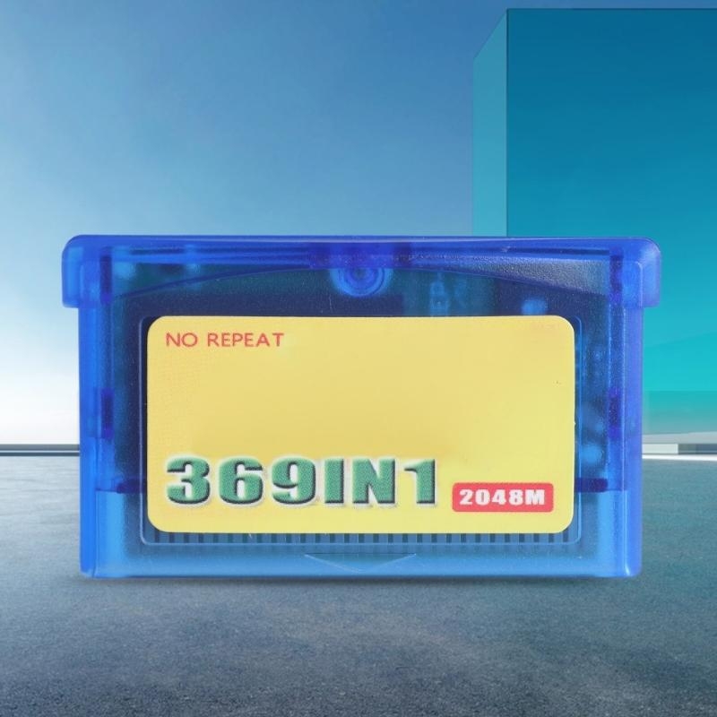 Gaming Accessories Best - การ์ดเกม 369 in 1 ฉบับภาษาอังกฤษ สำหรับเครื่องเล่นเกมคอนโซล