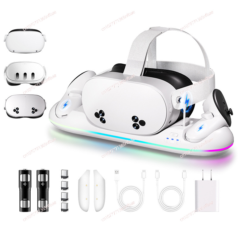 Gaming Accessories Vr - แท่นชาร์จแม่เหล็กแบบเร็วสำหรับชุดหูฟัง VR แท่นชาร์จอุปกรณ์เสริมสำหรับเล่นเกม VR