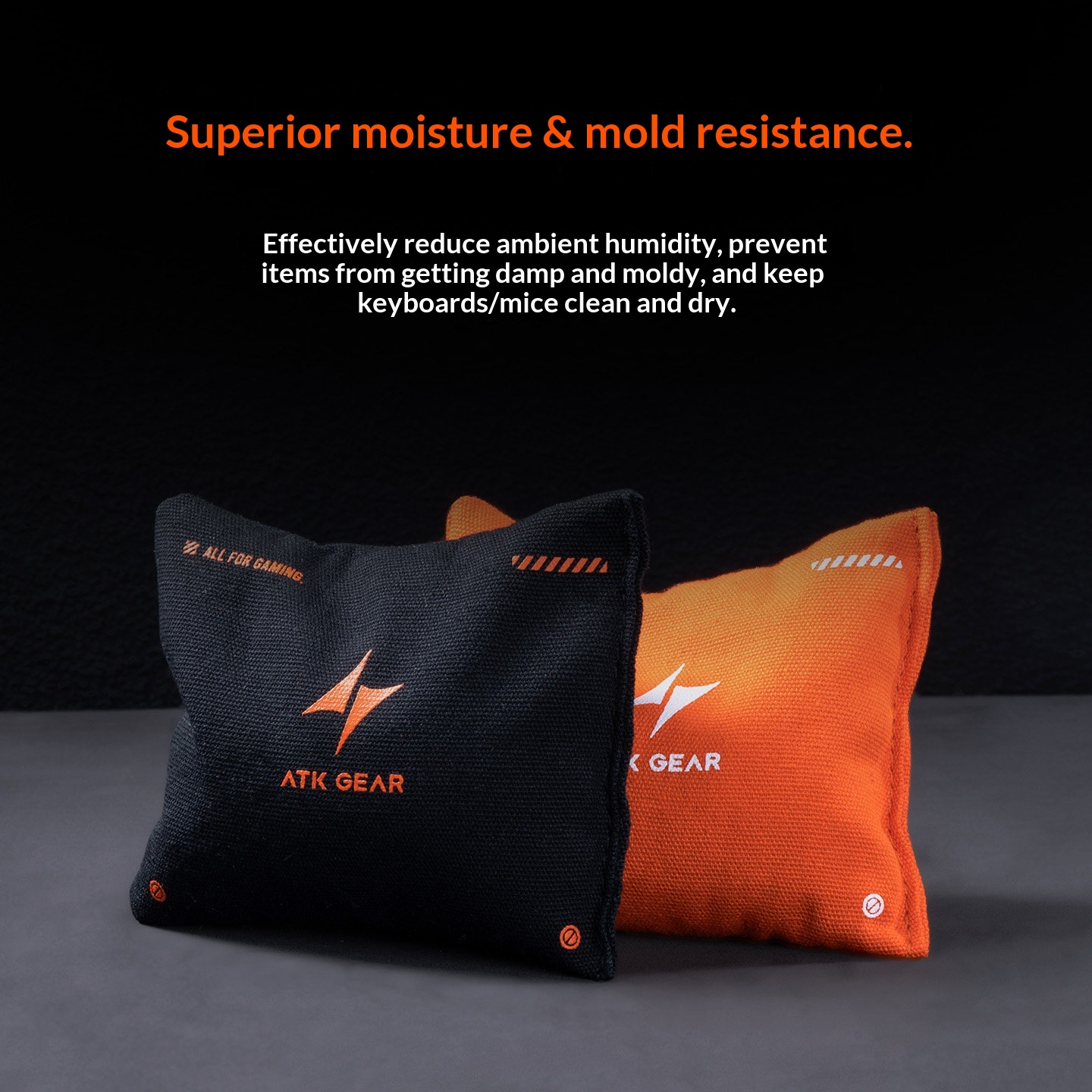 Gaming Accessories Pack - ATK Esports แผ่นซับเหงื่อสำหรับมือ ดูดซับเหงื่อ กันลื่น แห้งเร็ว