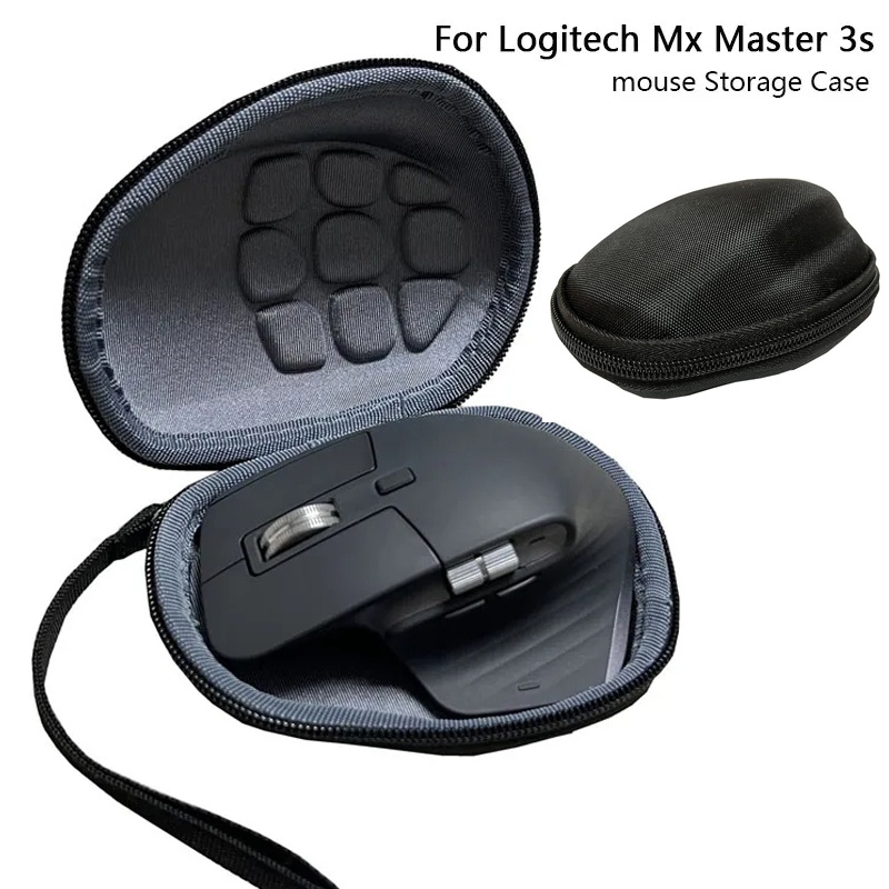 Gaming Accessories Organizer - กระเป๋าเดินทางสำหรับใส่เมาส์เกมมิ่ง กล่องเก็บเมาส์แบบแข็ง EVA สำหรับเมาส์ Logitech MX