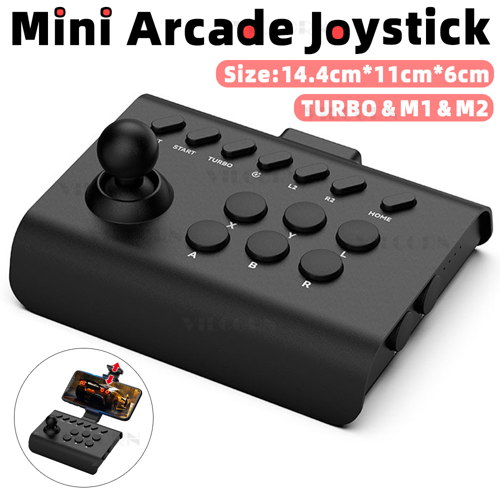 Gaming Accessories For Android - Joystick Arcade ควบคุมการเล่นเกมแบบไร้สายสำหรับ pc/android/ios/switch/PS3/PS4ต่อสู้สติ๊กสำหรับสตรีทไฟเตอร์ /mame
