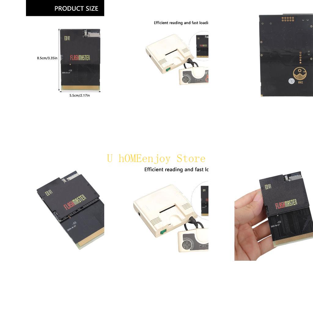 Gaming Accessories Store - B0KF ไดรฟ์การ์ดหน่วยความจำสำหรับ Engine TurboGrafx PCE การ์ดเกมเก็บไฟล์