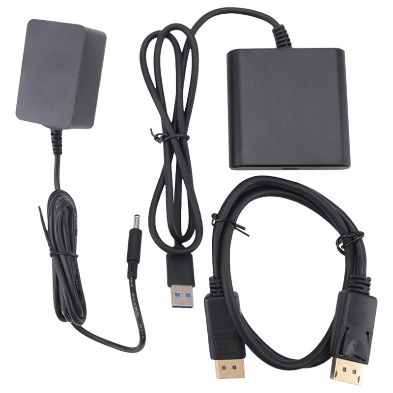 Gaming Accessories Vr - AA60-อะแดปเตอร์ชุดสายไฟดิสเพลย์พอร์ต PS5 VR2 พีซี สตีม วีอาร์อุปกรณ์เสริมสำหรับเล่นเกมปลั๊ก