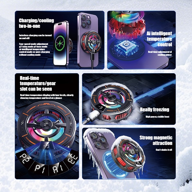 K28 ตัวทำความเย็นโทรศัพท์แบบแม - Gaming Accessories For Android บทวิจารณ์และราคา