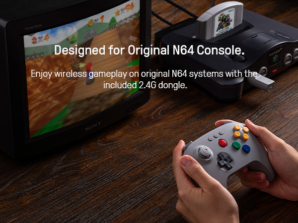 8BitDo N64 2.4G คอนโทรลเลอร์เก - Gaming Accessories For Android บทวิจารณ์และราคา
