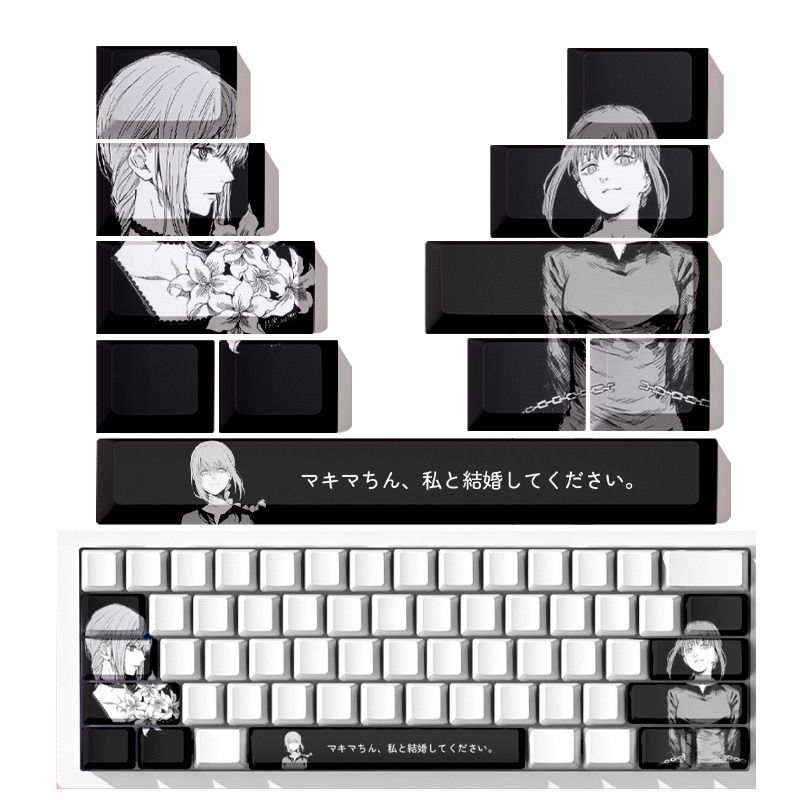 คีย์แคปธีมอนิเมะ Chainsaw Man  - Gaming Accessories Gifts For Men บทวิจารณ์และราคา