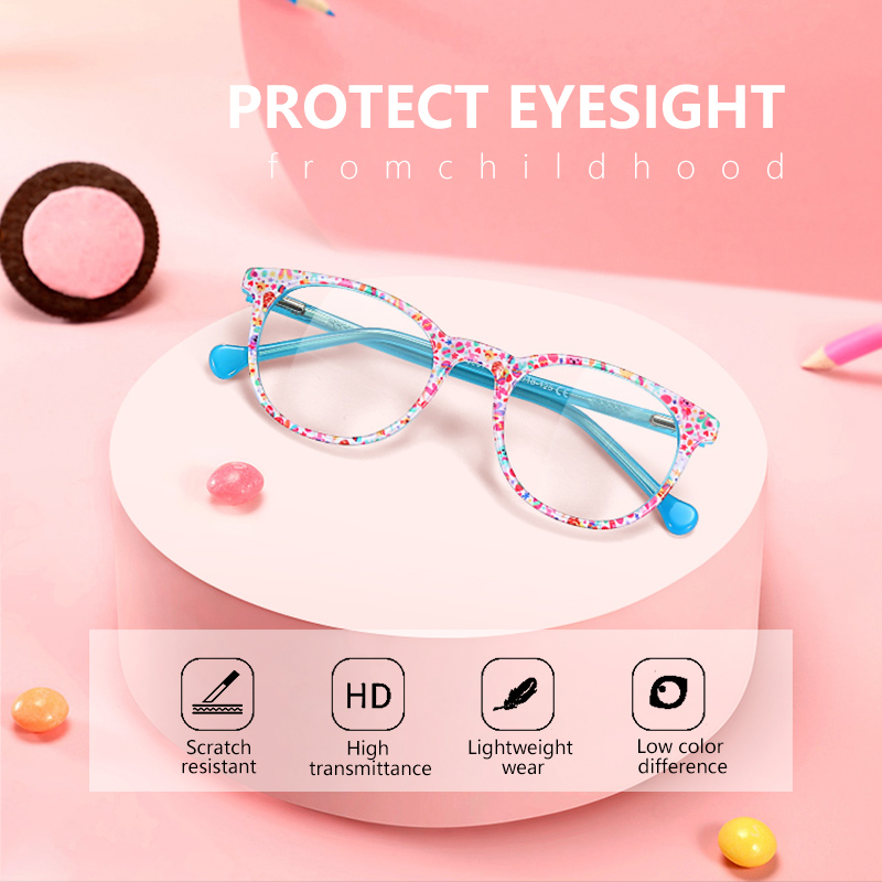 BLUEMOKYเด็กกรอบแว่นตากรอบสำหร - Gaming Accessories Kids บทวิจารณ์และราคา