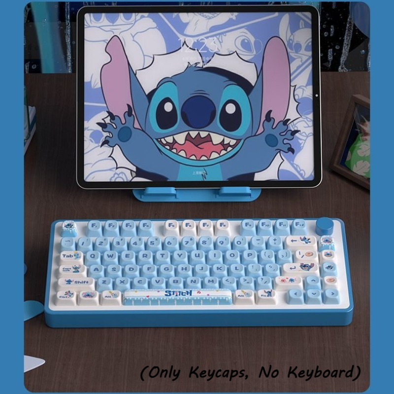 ชุดคีย์แคปลายสติทช์สำหรับคีย์บ - Gaming Accessories Aesthetic บทวิจารณ์และราคา