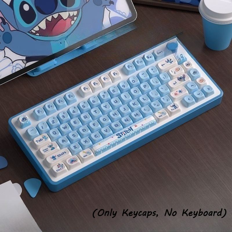 ชุดคีย์แคปลายสติทช์สำหรับคีย์บ - Gaming Accessories Aesthetic บทวิจารณ์และราคา
