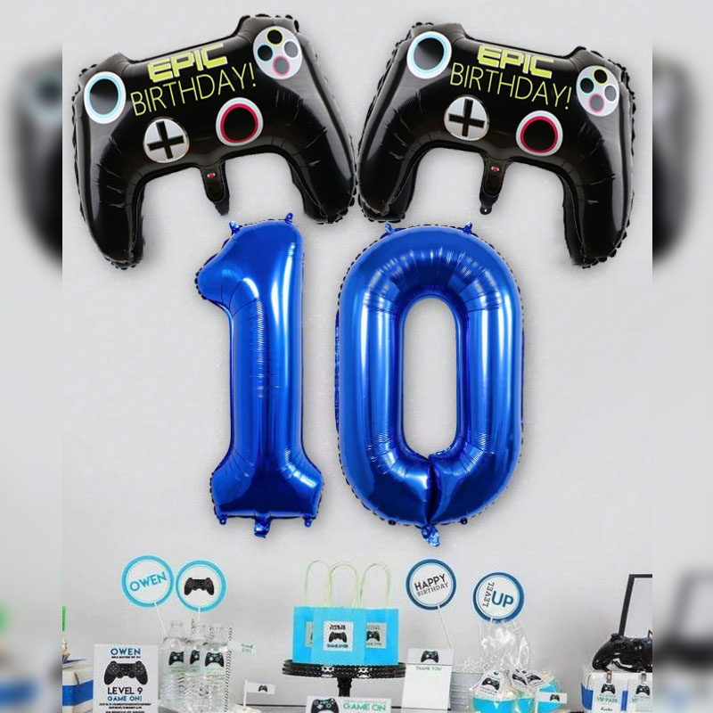 3 ชิ้นวิดีโอเกม Party Supplies - Gaming Accessories Room บทวิจารณ์และราคา