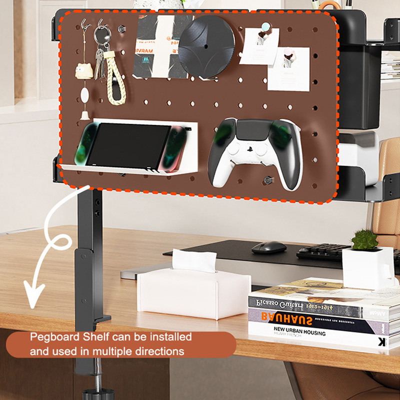 ชั้นวางของแบบหนีบขอบโต๊ะ 2 ชั้ - Gaming Accessories Organizer บทวิจารณ์และราคา