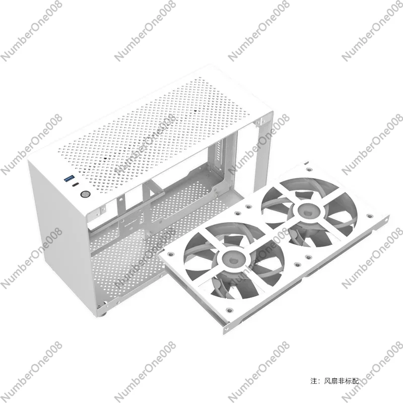 A4 ITX โครงอะลูมิเนียมสีขาว, แ - Case Mesh Panel บทวิจารณ์และราคา