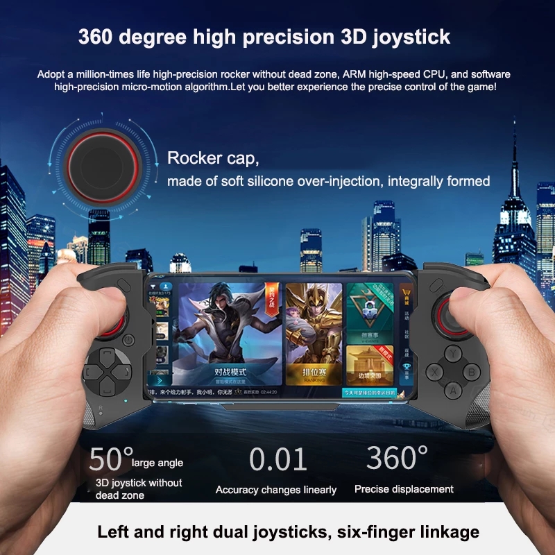จอยสติ๊กเกมมือถือสำหรับ iPhone - Gaming Accessories Vr บทวิจารณ์และราคา