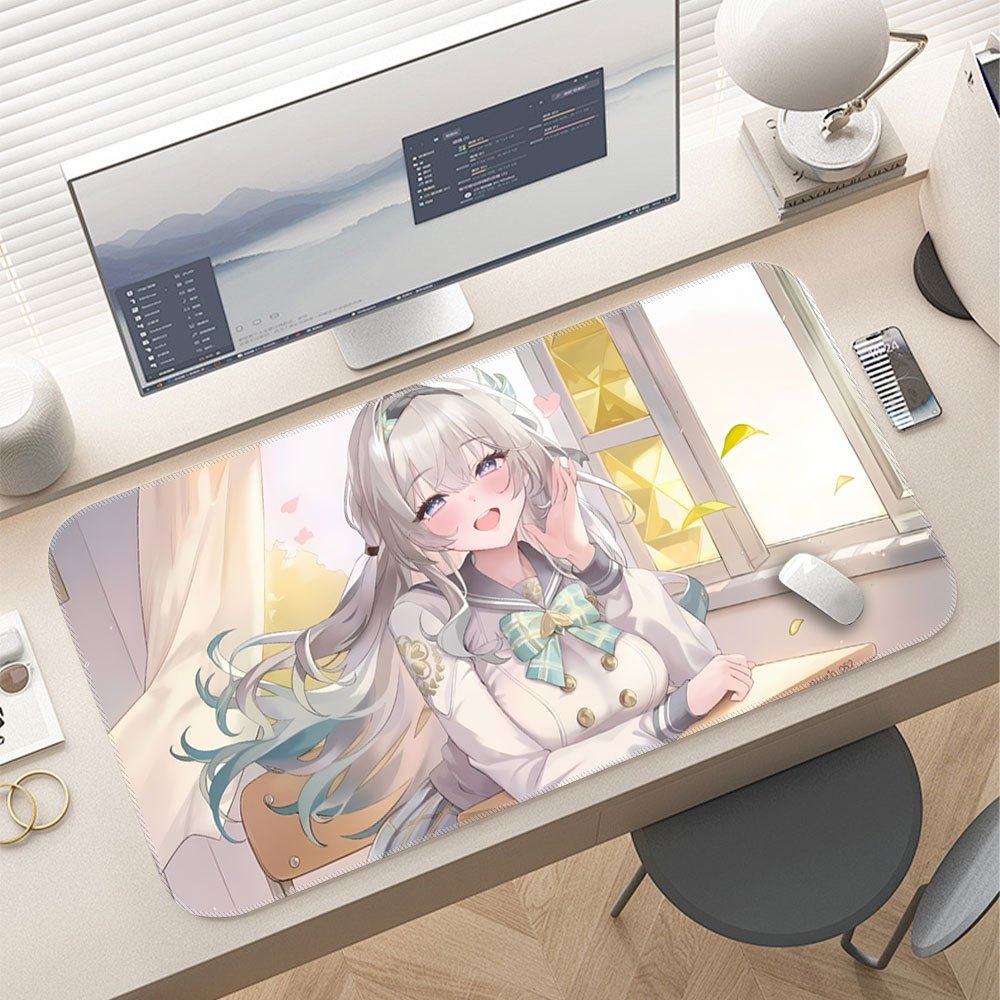 แผ่นรองเมาส์ลายอนิเมะสาวไซส์ให - Gaming Accessories Officeworks บทวิจารณ์และราคา