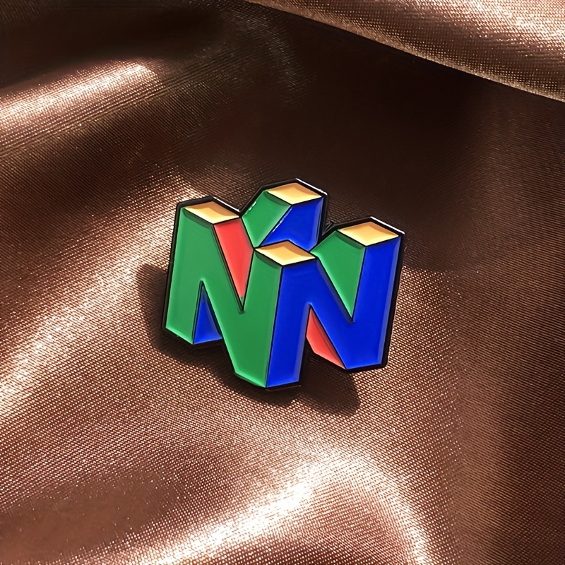 N64 โลโก้เกมEnamel Pin - คอนโซ - Gaming Accessories Gifts For Men บทวิจารณ์และราคา