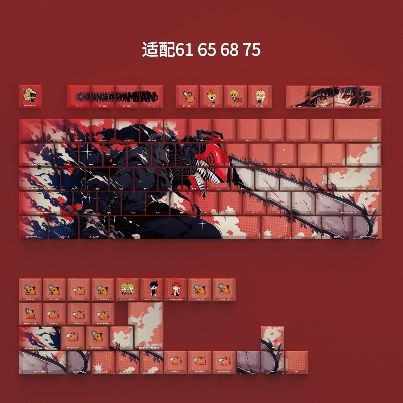 คีย์แคปธีมอนิเมะ HCY Chainsaw  - Gaming Accessories Gifts For Men บทวิจารณ์และราคา