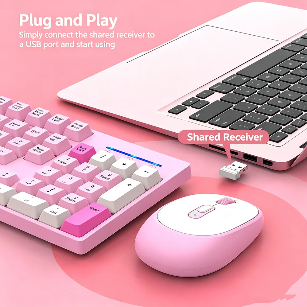 KEBIDUMEI ชุดคีย์บอร์ดและเมาส์ - Gaming Accessories Combo บทวิจารณ์และราคา