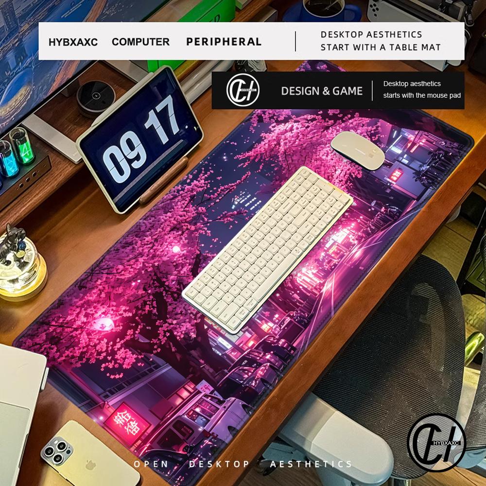 แผ่นรองเมาส์ญี่ปุ่นสตรีทสีม่วง - Gaming Accessories Officeworks บทวิจารณ์และราคา