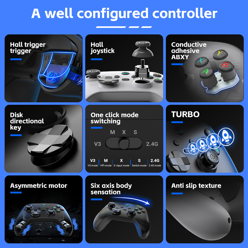ตัวควบคุมเกมมือถือสําหรับสวิตช - Gaming Accessories For Android บทวิจารณ์และราคา