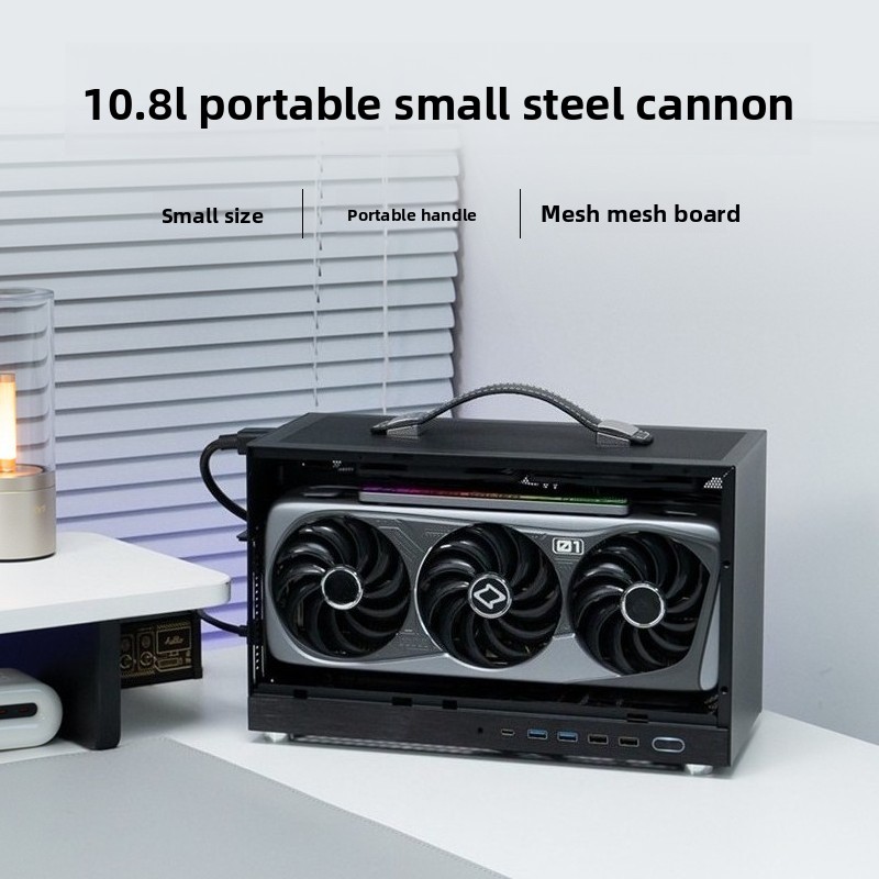 เคสพกพา S400PRO Mini ITX พร้อม - Case Mesh Panel บทวิจารณ์และราคา