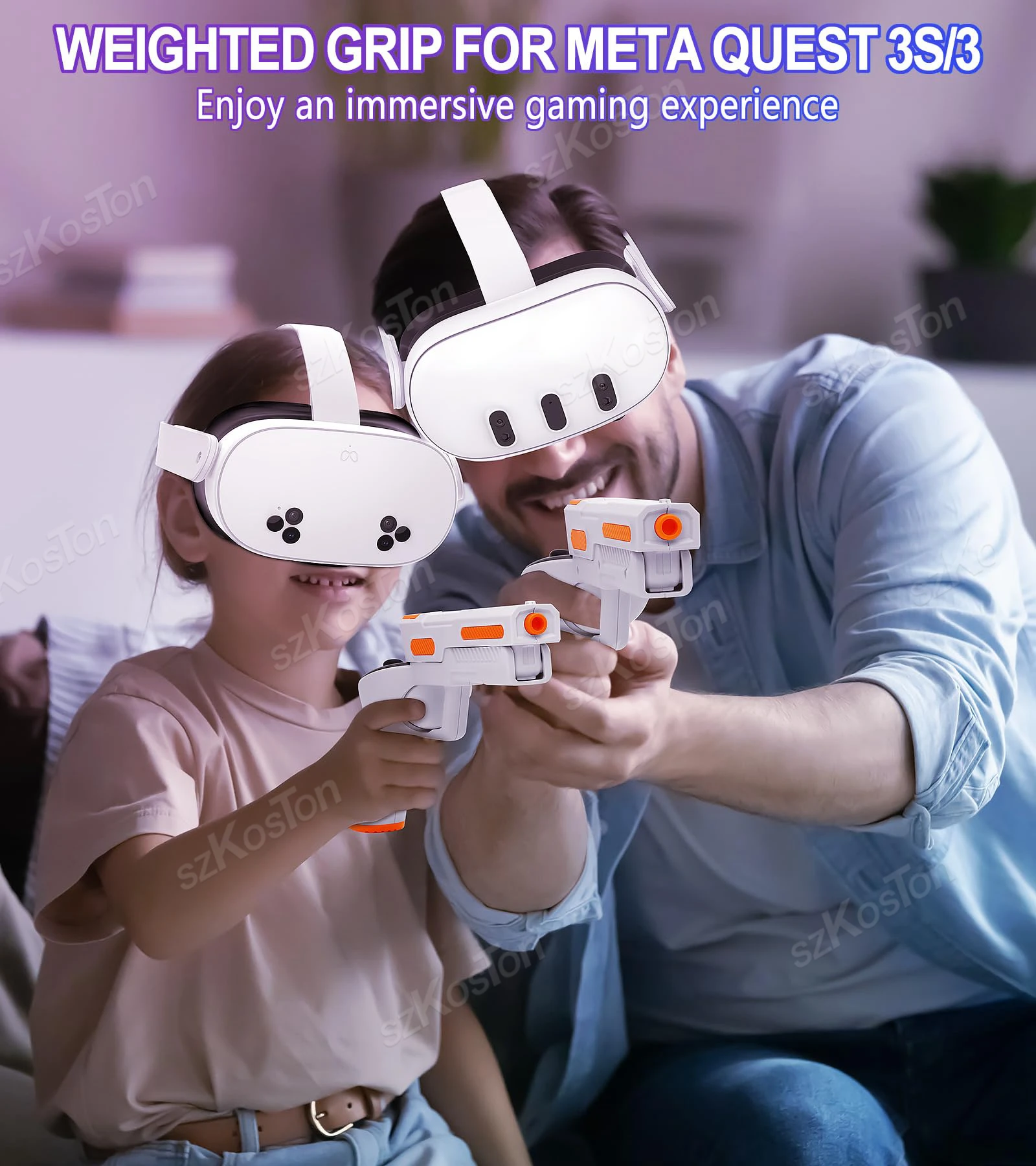 VR Gun Stock Grips สําหรับ Met - Gaming Accessories Vr บทวิจารณ์และราคา