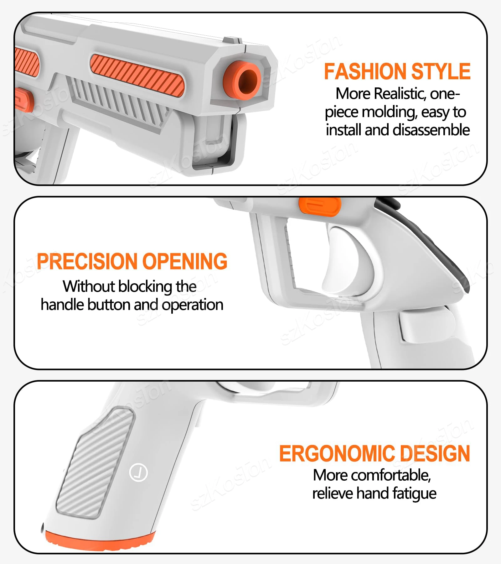 VR Gun Stock Grips สําหรับ Met - Gaming Accessories Vr บทวิจารณ์และราคา
