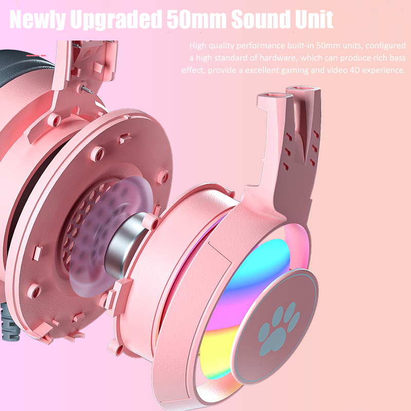 ชุดหูฟังสำหรับเด็กผู้หญิงสีชมพ - Gaming Accessories Kids บทวิจารณ์และราคา