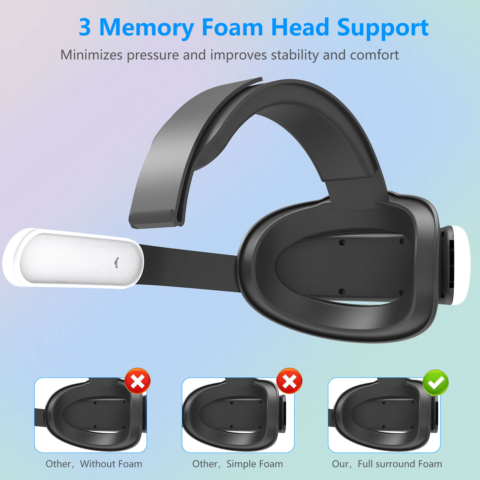 สายคาดศีรษะปรับได้สำหรับ Meta  - Gaming Accessories Vr บทวิจารณ์และราคา