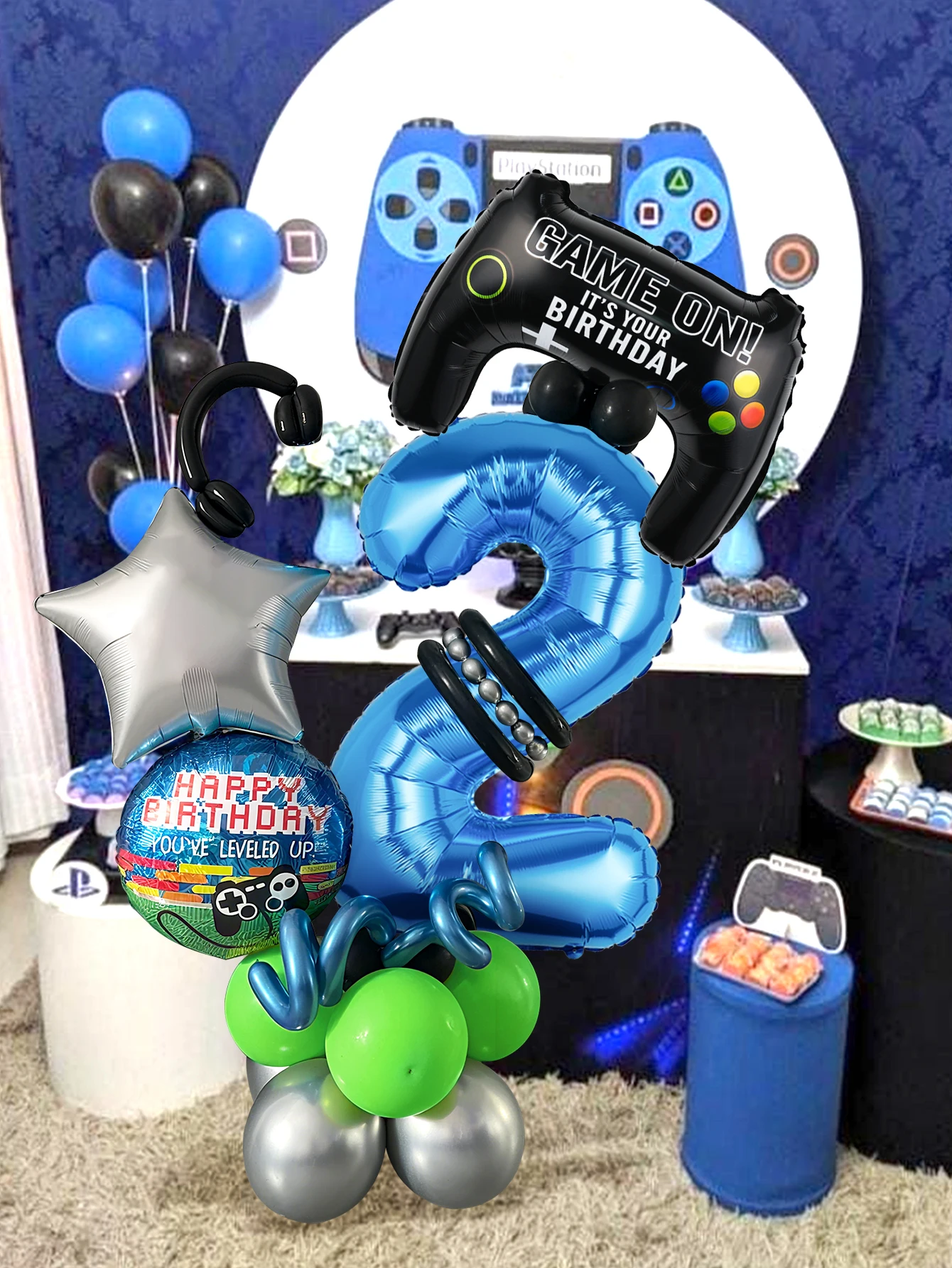 ชุดลูกโป่งธีมเกม 32 ชิ้น ชุดลู - Gaming Accessories Room บทวิจารณ์และราคา