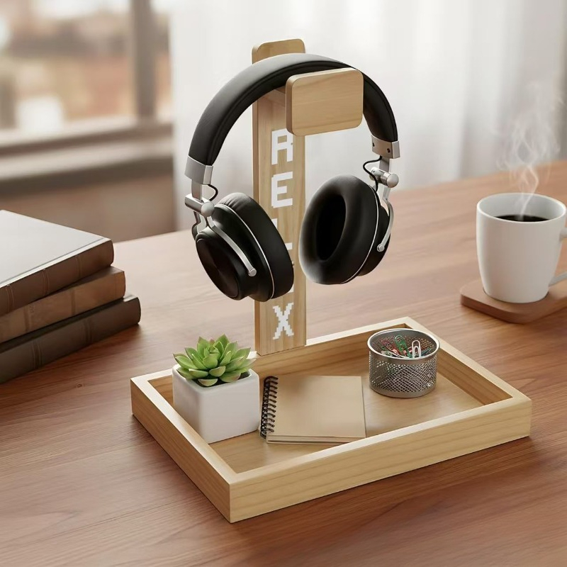 ขาตั้งหูฟังเกมมิ่งแบบไม้, ที่ว - Gaming Accessories Organizer บทวิจารณ์และราคา