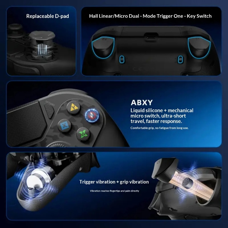 คอนโทรลเลอร์ไร้สาย AceGamer D4 - Gaming Accessories For Android บทวิจารณ์และราคา