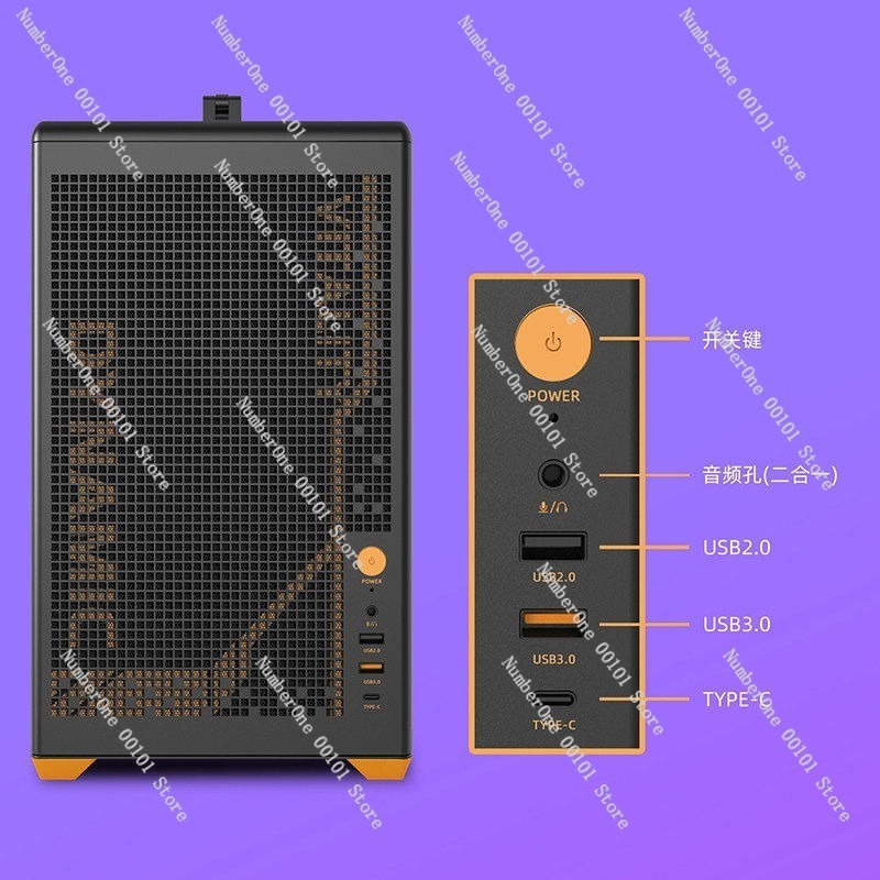 เคสคอมพิวเตอร์แบบพกพา MATX พร้ - Case Mesh Panel บทวิจารณ์และราคา