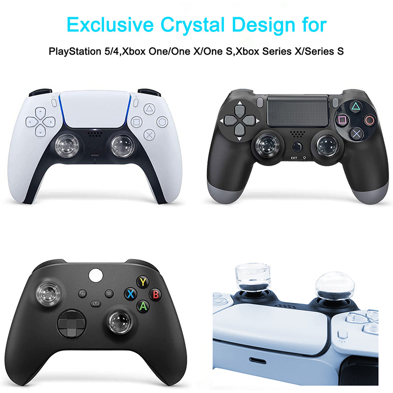 2PCS สําหรับ PS5 PS4 Xbox One  - Gaming Accessories Joystick บทวิจารณ์และราคา
