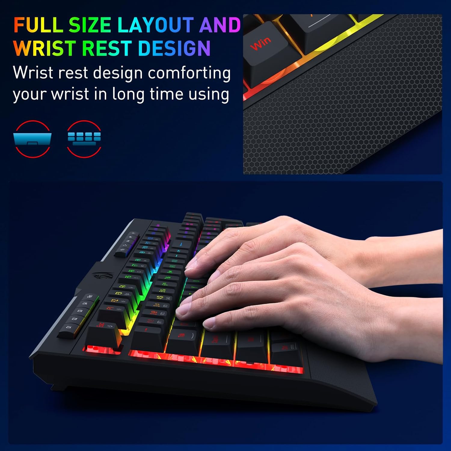 เรดดรากอน S151 PRO คีย์บอร์ดเก - Gaming Accessories Combo บทวิจารณ์และราคา
