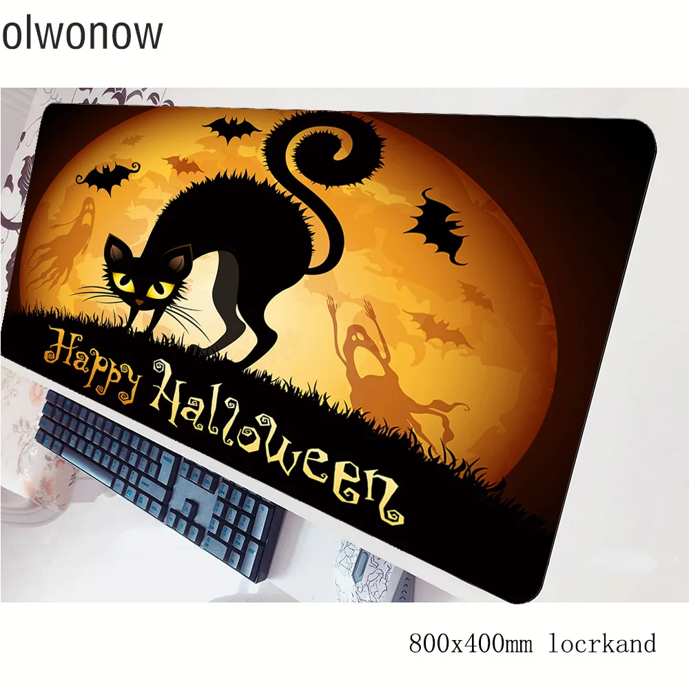 ฮาโลวีน mousepad Gamer ขนาดใหญ - Gaming Accessories Best บทวิจารณ์และราคา