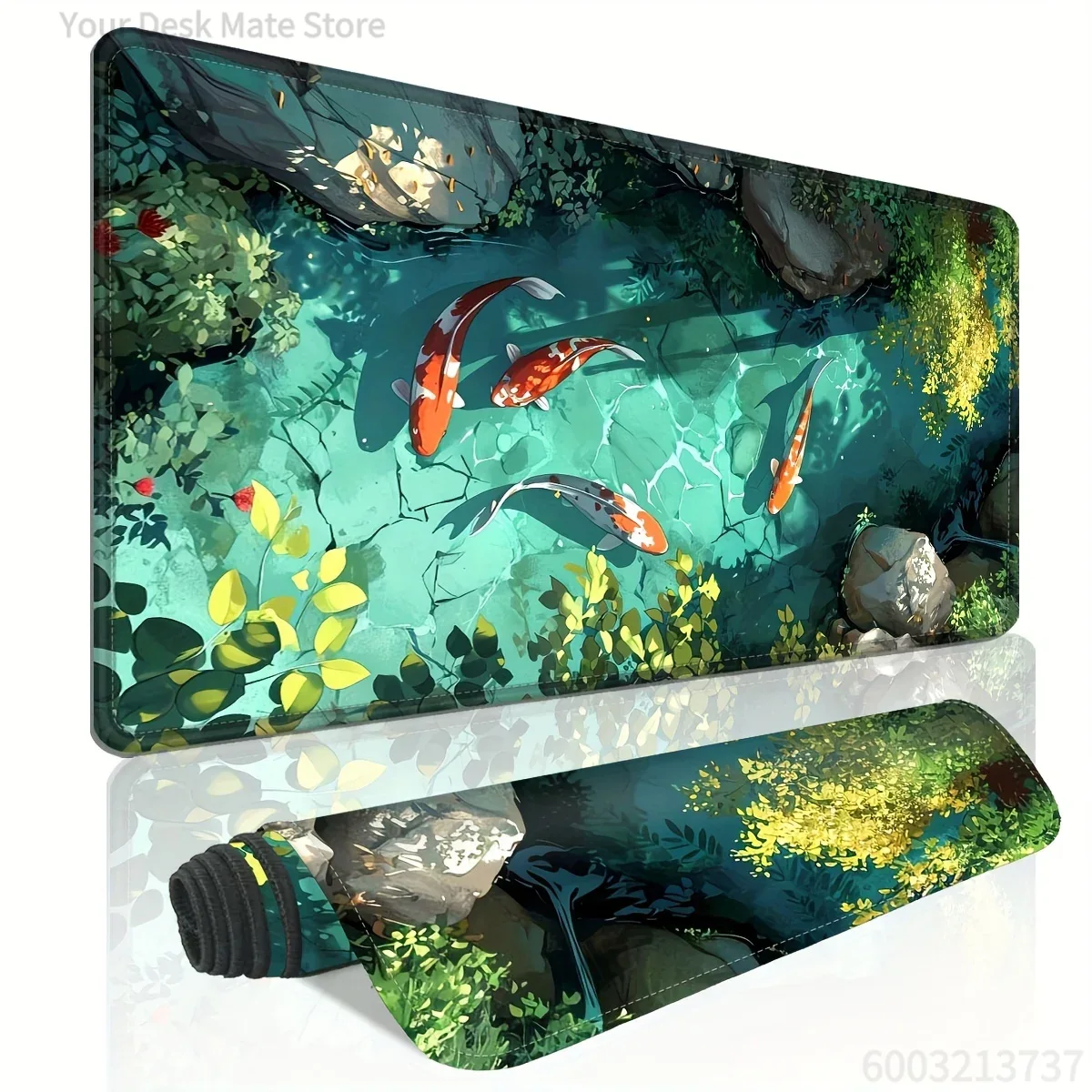 แผ่นรองเมาส์เกมมิ่งลายปลาคาร์ฟ - Gaming Accessories Officeworks บทวิจารณ์และราคา